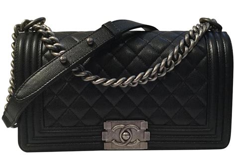 chanel boy blue caviar|The Ultimate Bag Guide: The Chanel Boy Bag.